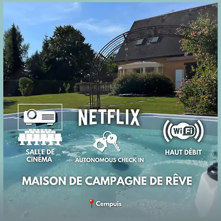 - 6 12 Personnes - Jacuzzi, Cinema 7 Places, Sauna By So Homy